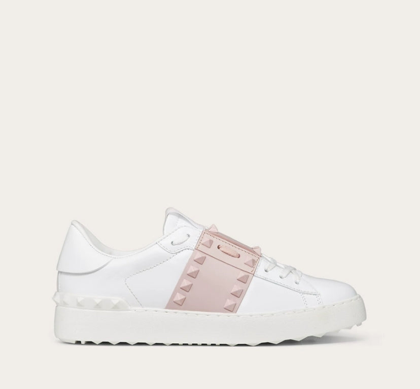 Sko med farge stripe